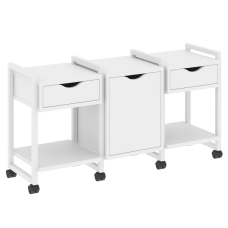 Loft Тумба на колесных опорах наборная. Вариант №6 VR.L-TN-6.K 1440*460*767
